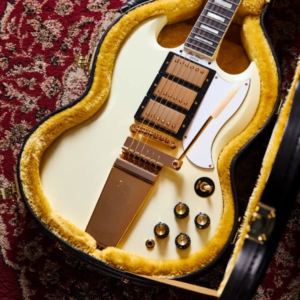 ECSGC63CWVGM1 Guitarra eléctrica – Epiphone IGC 1963 Les Paul SG Custom With Maestro Vibrola Classic White-9 ECSGC63CWVGM1 Guitarra eléctrica – Epiphone IGC 1963 Les Paul SG Custom With Maestro Vibrola Classic White-9