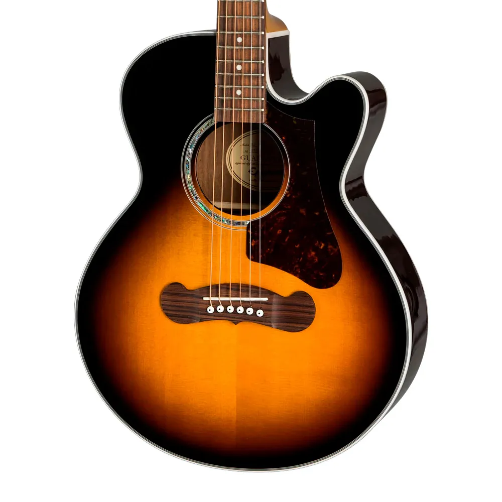 Epiphone EEJPVSGH3 - J-200 Parlor Electroacústica - Sunburst