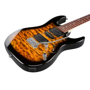 Ibanez GRX70QA SB Guitarra Eléctrica HSH - Sunburst - Imagen 7