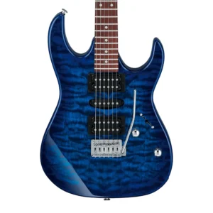 Ibanez GRX70QA TBB - Guitarra Eléctrica HSH - Transparent Blue Burst