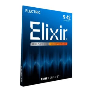 ELIXIR 12002- Cuerdas para Guitarra Eléctrica NANOWEB (.009 - .042) - Imagen 2