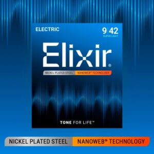 ELIXIR 12002- Cuerdas para Guitarra Eléctrica NANOWEB (.009 - .042) - Imagen 4