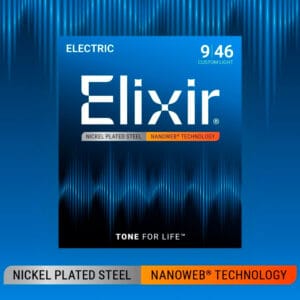 ELIXIR 12027- Cuerdas para Guitarra Eléctrica NANOWEB (.009 - .046) - Imagen 4