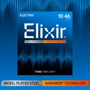 ELIXIR 12052- Cuerdas para Guitarra Eléctrica NANOWEB (.010 - .046) - Imagen 4