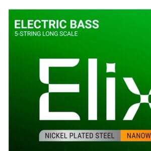 ELIXIR 14202 - Cuerdas para Bajo Eléctrico 5 Cuerdas NANOWEB (.045 - .130) - Imagen 4