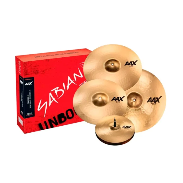 25005XCPB Set de Platillos Sabian B8X Performance Set Plus - 14 HH, 16 & 18 Crash, 21 Ride_1