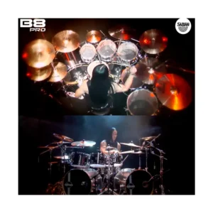 SABIAN 35003B-18 – Set platillos B8PRO 18" Crash 14" 16" 20"  - Dorado - Imagen 3