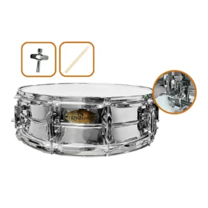 RISETONE CXV03 – TAROLA DE BANDA CROMADA 14" x 5.5" - Imagen 3