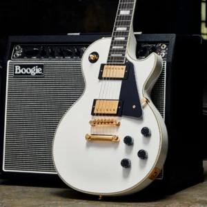 EIGLPCAWGH1-Guitarra Eléctrica Epiphone Les Paul Custom - Alpine White-8