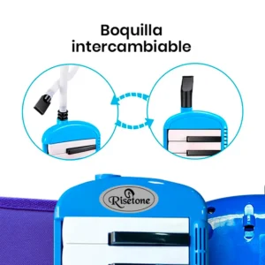 RISETONE JB37A-2 – MELODICA DE 37 TECLAS COLOR AZUL - Imagen 3