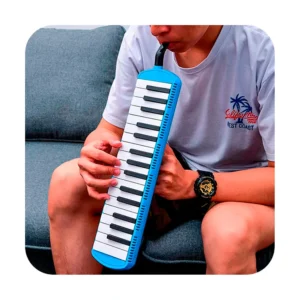 RISETONE JB37A-2 – MELODICA DE 37 TECLAS COLOR AZUL - Imagen 5