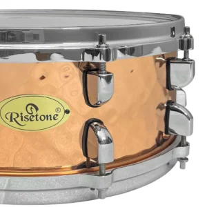 RISETONE JBCS1011 – TAROLA 14"X5.5" COBRE MARTILLADO C/PARCHE REMO - Imagen 4