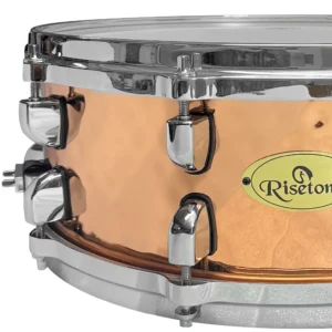 RISETONE JBCS1011 – TAROLA 14"X5.5" COBRE MARTILLADO C/PARCHE REMO - Imagen 3