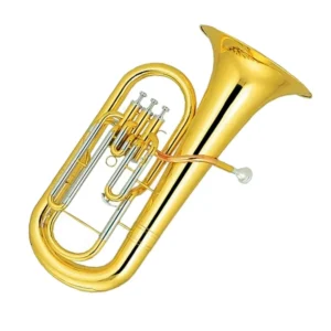 RISETONE - JBEP-1180L - Euphonium en Bb | Cuerpo de Gold Brass y Acabado Lacado Dorado