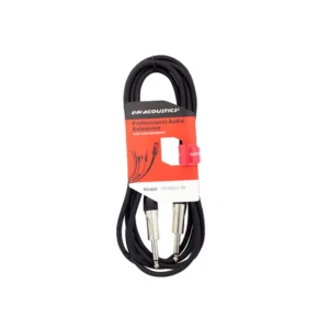 LN ACOUSTIC - LN-8063-3m - Cable para Instrumento Plug Monofónico, 3 Metros