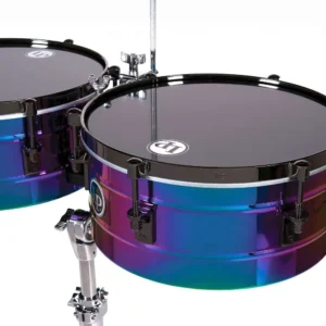 LP - LP257-TS – Set de Timbales LP Tony Succar Signature Rainbow Black Nickel - Imagen 4