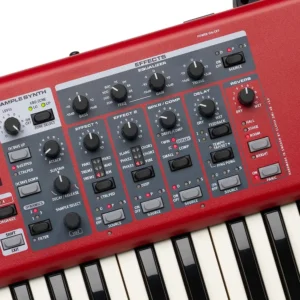 Nord Electro 6D 61 – Sintetizador de 61 Teclas semi-weighted waterfall - Rojo - Imagen 5