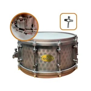 RISETONE ROCK RC001 – Tarola 14"x6.5" Martillado vintage P/Remo - Imagen 5