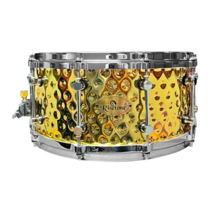 RISETONE ROCK RC003 – TAROLA 14"x6.5" MARTILLADO BRASS P/REMO - Imagen 5