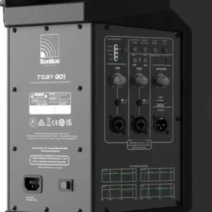 SONITUS - TOBY GO - Parlante Portátil 8″ - 300W Batería Recargable 127dB - Imagen 6