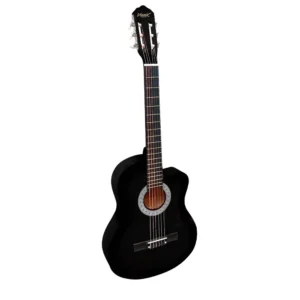 VOZZEX - VZ-851/39 BKCF - Guitarra Acústica Cuerdas de Metal, Black Fade