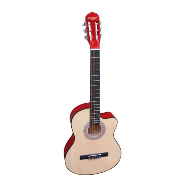 VZ-851_39 NTCF Guitarra Acústica Vozzex - Cuerdas de Metal, Diseño Cutaway natural Fade-2_6