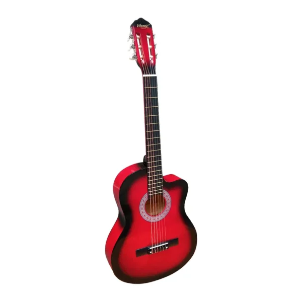 VZ-851_39 RDCF Guitarra Acústica Vozzex - Cuerdas de Metal, Diseño Cutaway Red Fade-2_13
