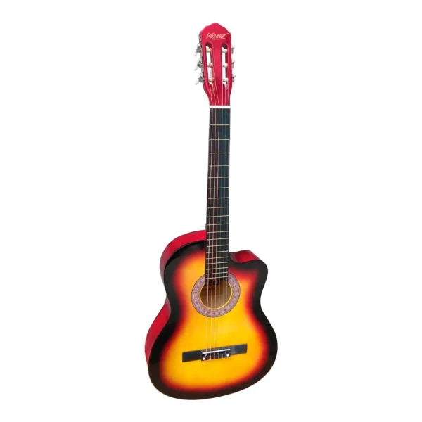 VZ-851_39 SBCF Guitarra Acústica Vozzex - Cuerdas de Metal, Diseño Cutaway Sunburst Fade-2_15