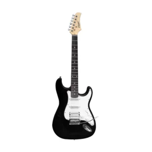 VOZZEX - VZ-ST309-01 BK- Guitarra Eléctrica Estilo Stratocaster, Color Negro Brillante