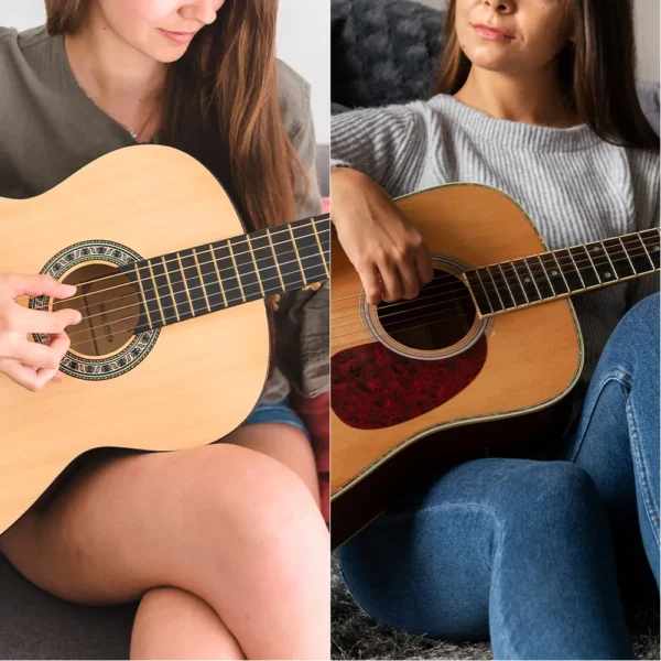 guitarra - El tamaño del cuerpo_ Dreadnought vs. Concert guitarra - El tamaño del cuerpo_ Dreadnought vs. Concert