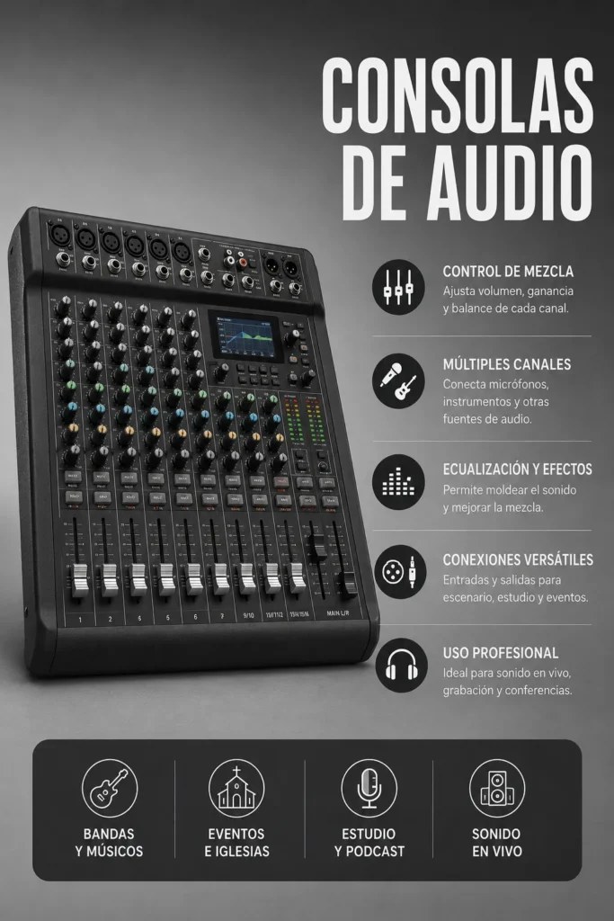 Consolas de audio