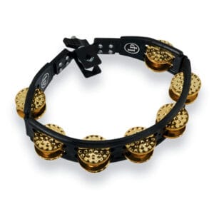 LP LP179 Cyclops Dimpled Brass Mounted Tambourine