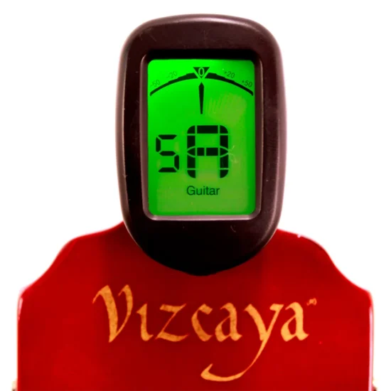 Pack de Guitarra Acústica Vizcaya con Funda, Afinador, Cuerdas y Atril_09