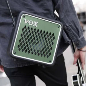 VOX VMG-3 GR MINI GO 3 Amplificador Portátil para Guitarra 3W Verde Olivo - Imagen 5