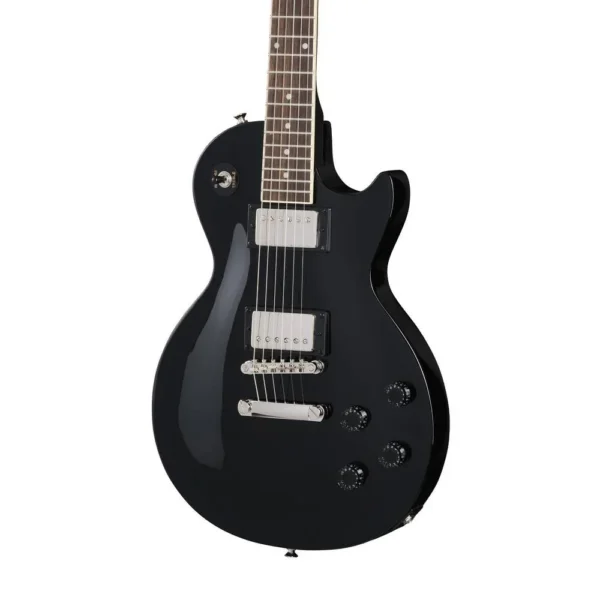 E1LPOEBNH1 Epiphone Guitarra Electrica Les Paul Tribute Ebony_1