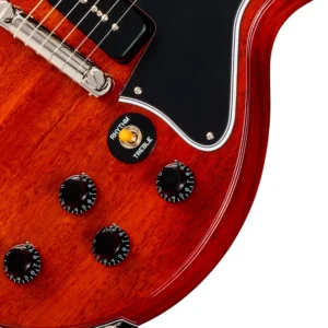 Epiphone ECLSR0CRNH 1960 Les Paul Special DC Cherry Red - Imagen 5