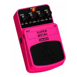 Behringer SM400 Super Metal Pedal de Distorsión para Guitarra Eléctrica - Imagen 3