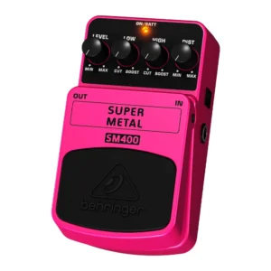 Behringer SM400 Super Metal Pedal de Distorsión para Guitarra Eléctrica - Imagen 2