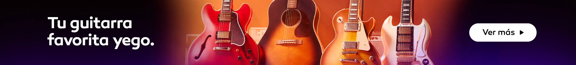 Banner linea guitarra electricas